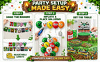 HappySet™ Pixel Birthday Party Decorations Kit with Banner