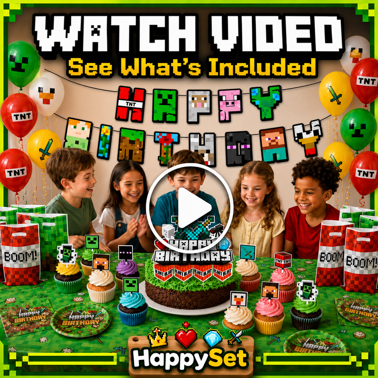 HappySet product video preview